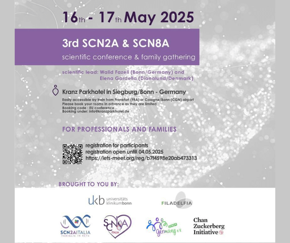 3rd SCN2A/SCN8A Scientific Conference & Family Gathering 