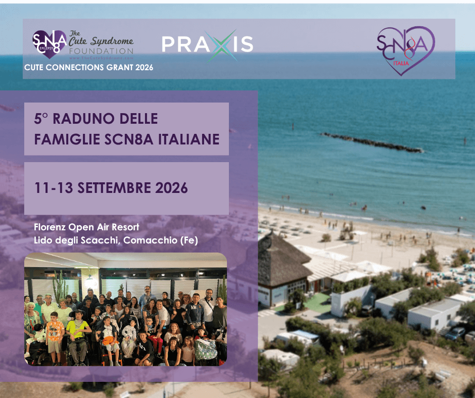 Incontro in presenza 2026 delle famiglie SCN8A italiane